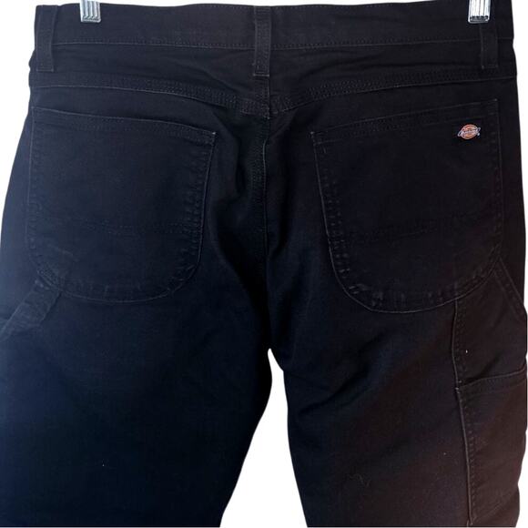 Dickies Flex Regular Black Caprenter Jean Pants 33X30 - Picture 3 of 7